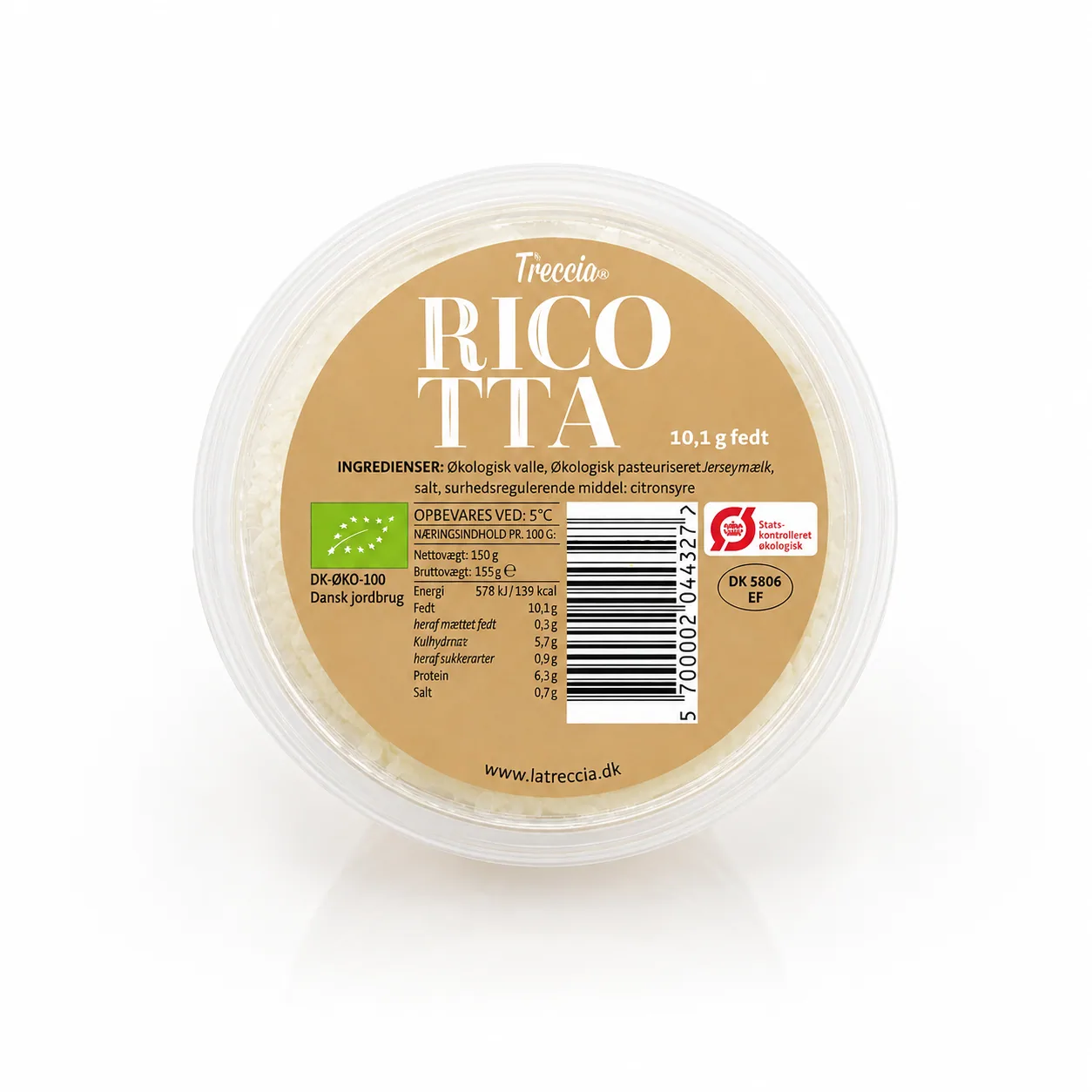 Ricotta 150g fra Ferraro Pizza